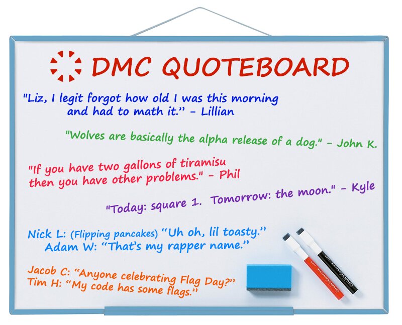 DMC's quotes July 2019