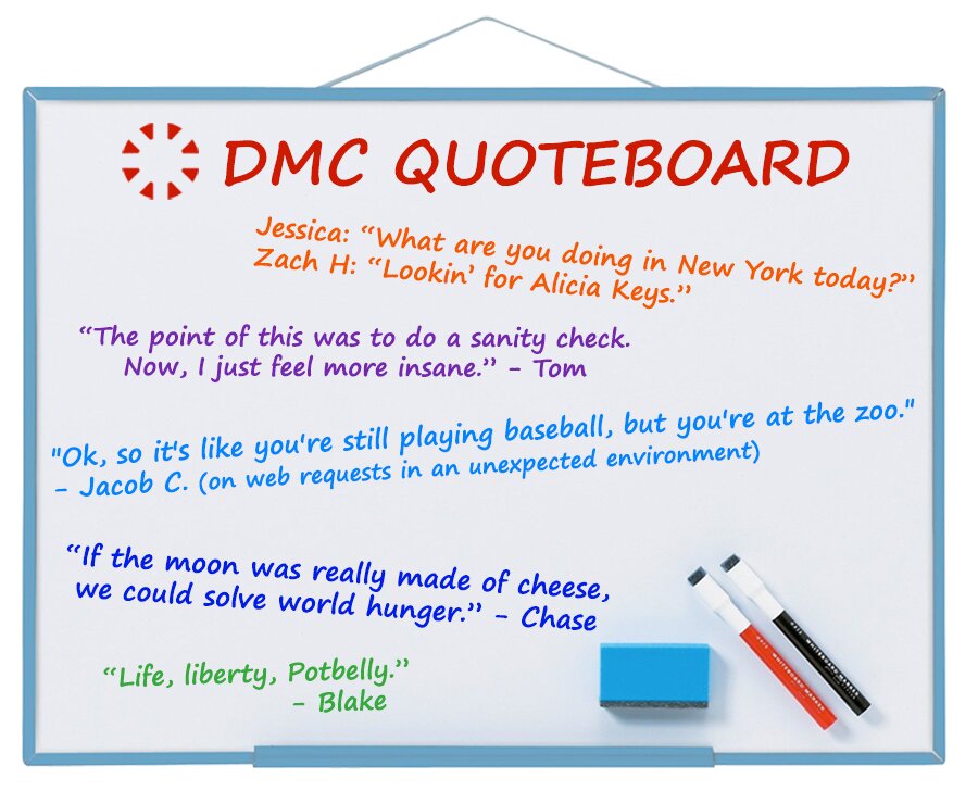 DMC quotes Dec 2019