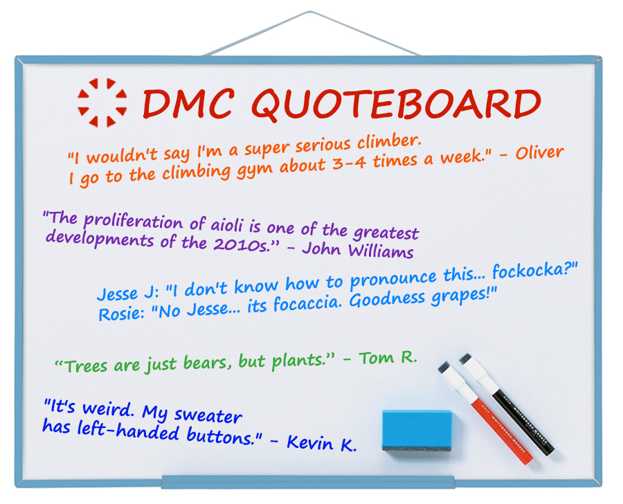 DMC's best quotes Jan 2020