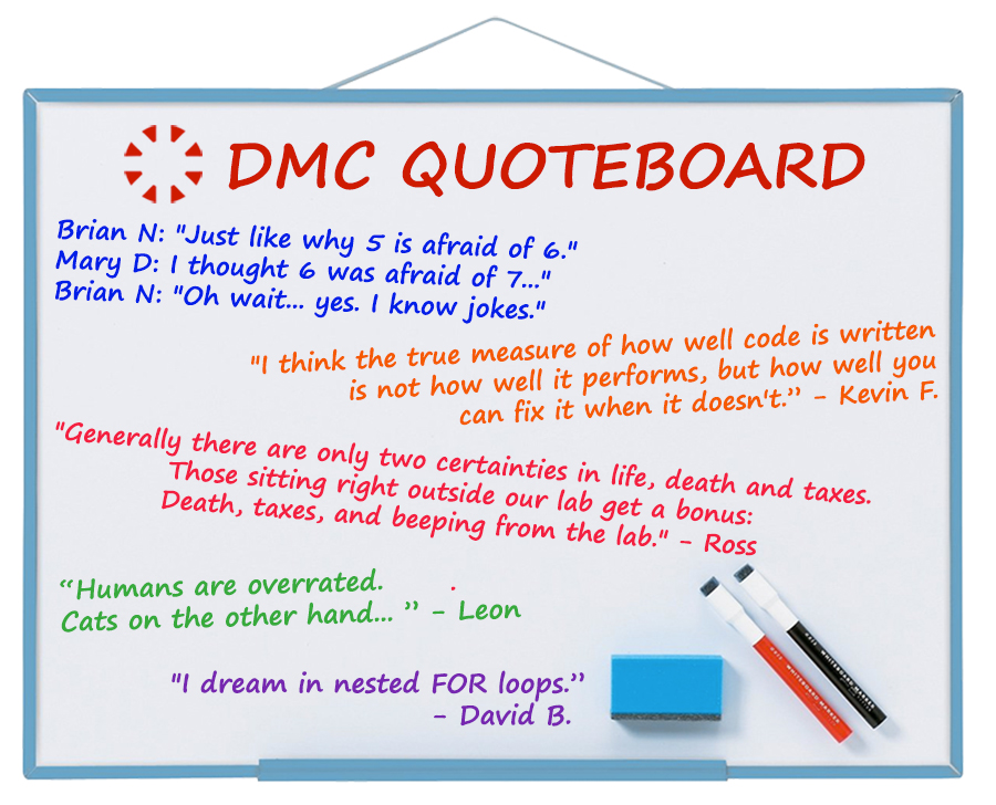 DMC's Best Quotes July 2020