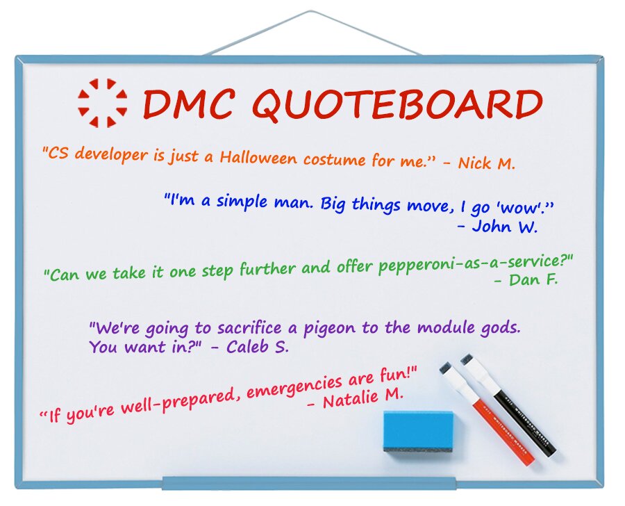 Nov 2021 quotes at DMC