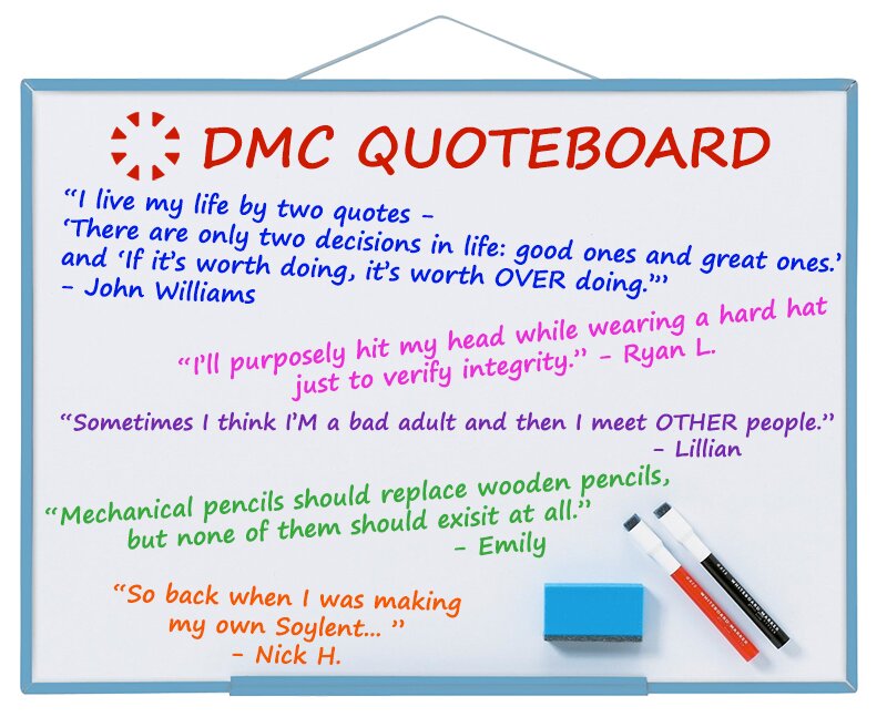 DMC's most quotable moments from August 2018