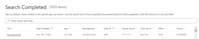 custom web part for searching on SharePoint