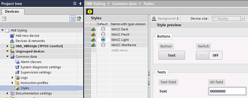 Keep "default style of the project" checked and modify the portal project's default style