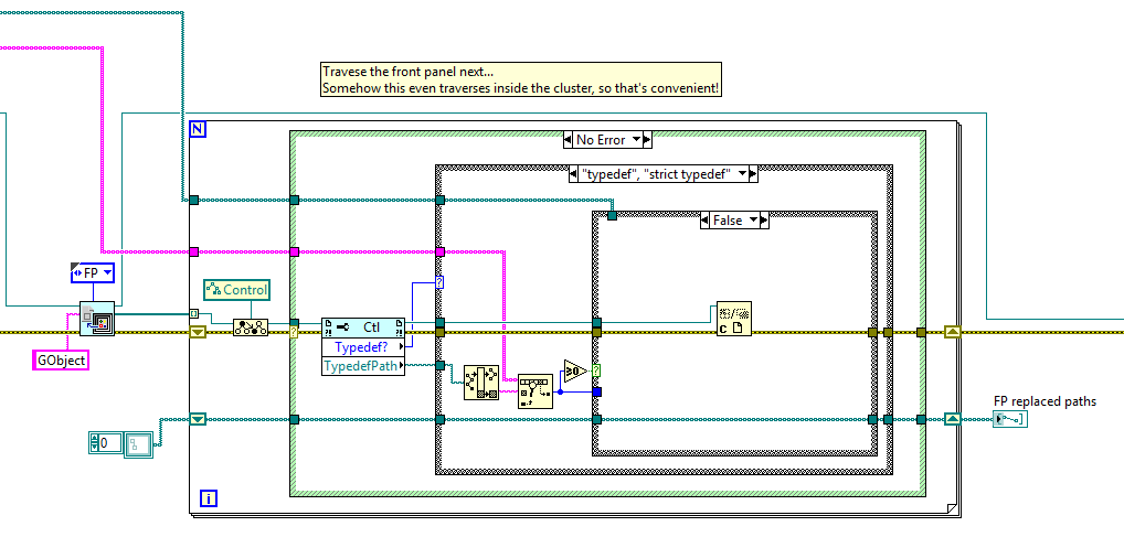 Screenshot of traverse front panel and replace.