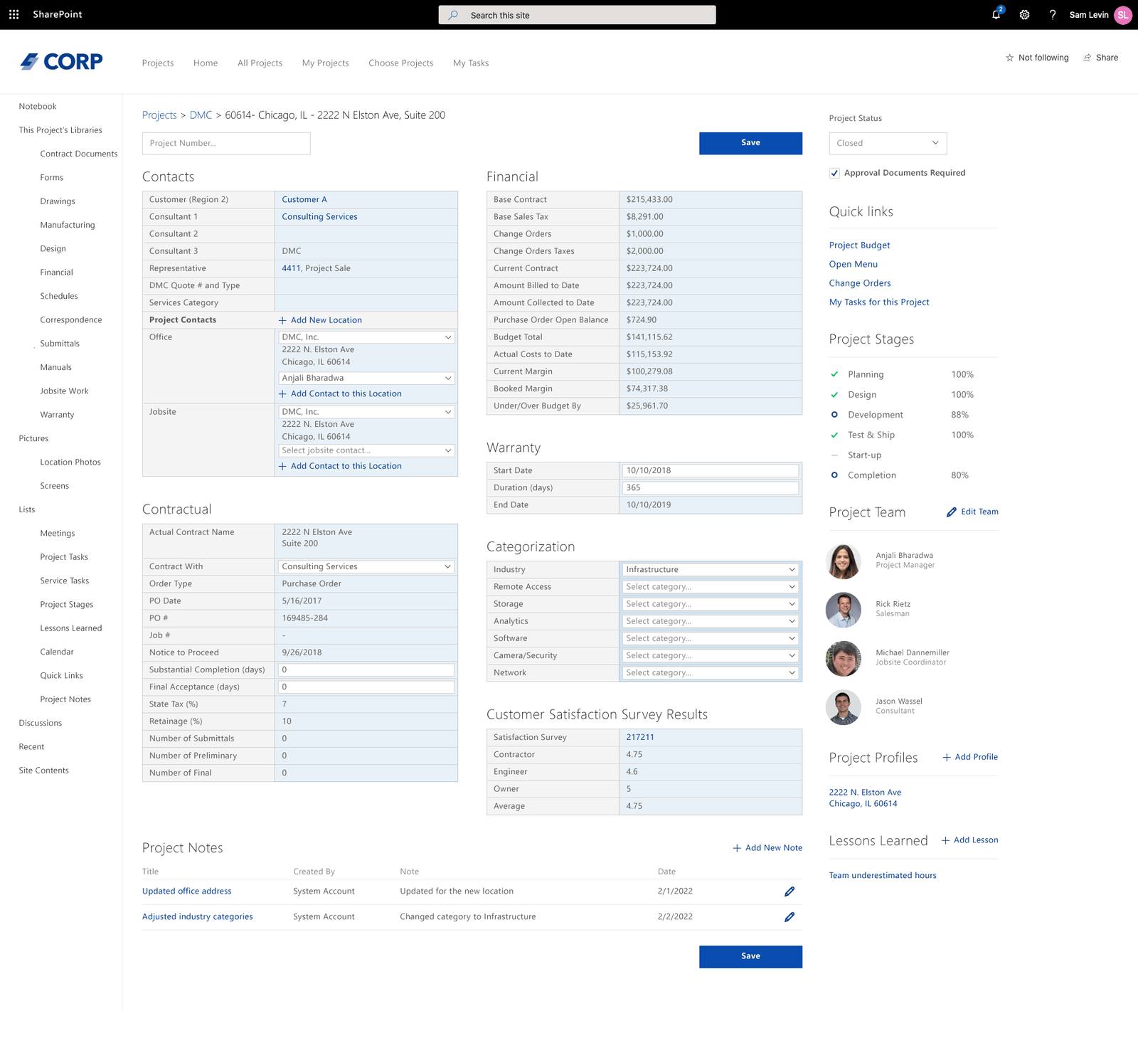 DMC UI Design