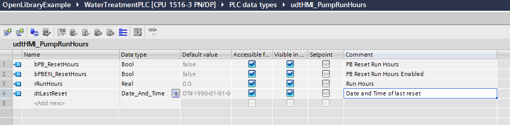 Creating a User Defined Type (UDT)