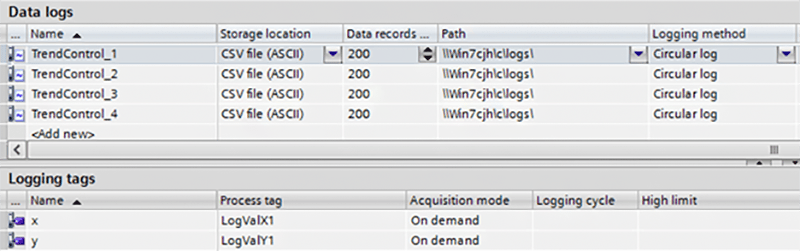 Visualizing cam profiles for Siemens Comfort Panels