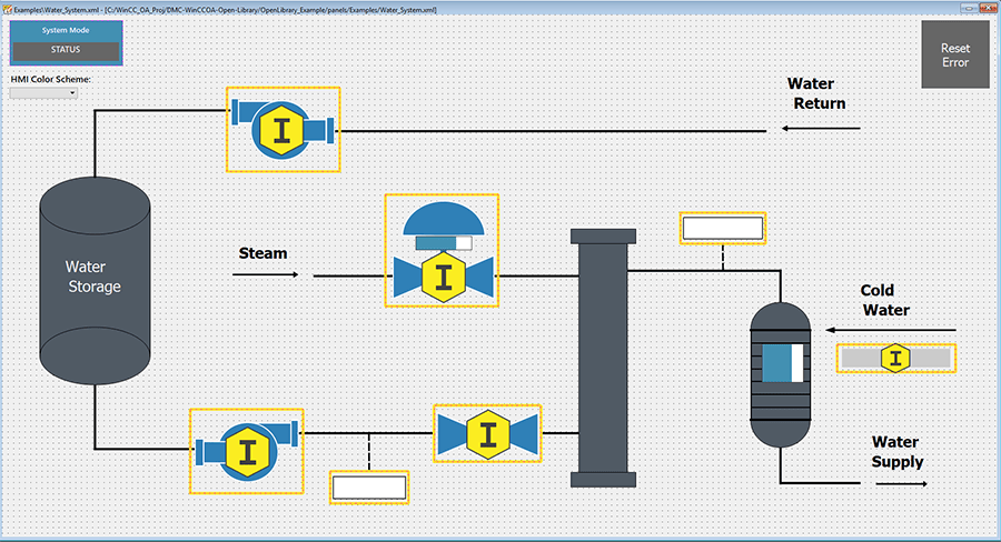 WATER SYSTEM DEV SCREEN