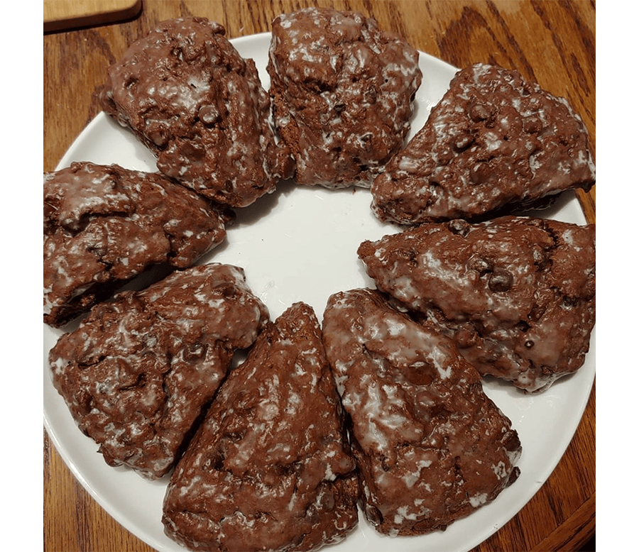 chocolate scones