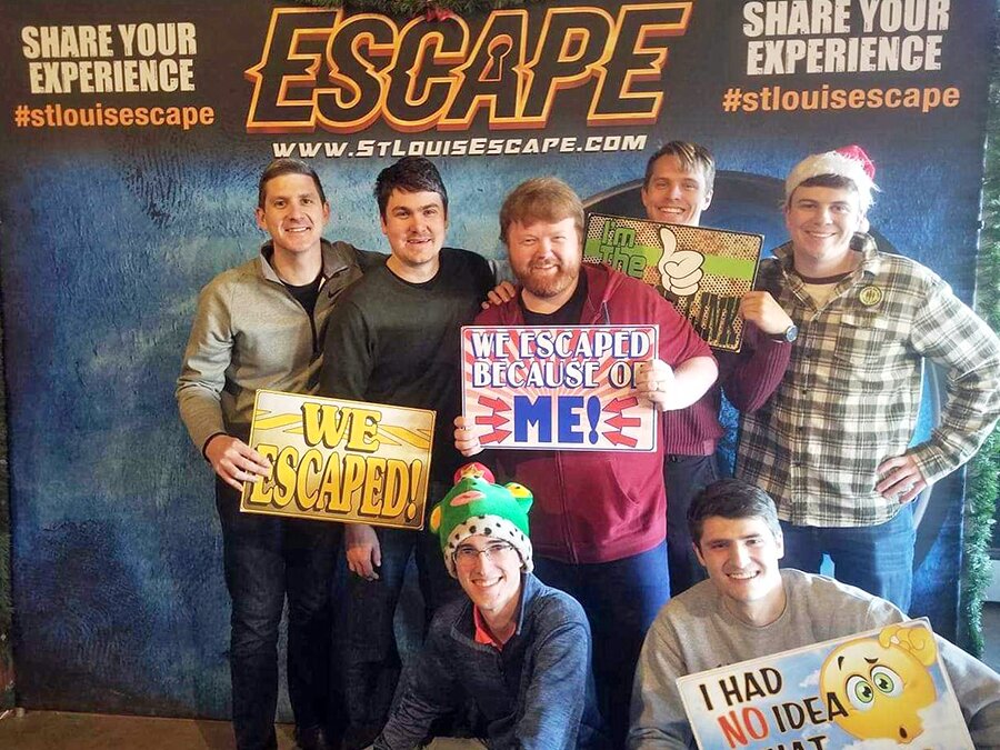 DMC STL at an escape room