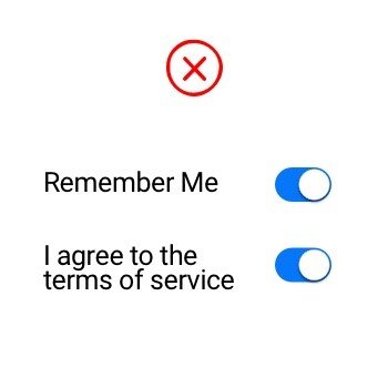 Using a checkbox in design