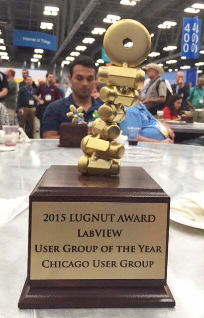 Chicago Brings Home the Lugnut Award for Best LabVIEW User Group