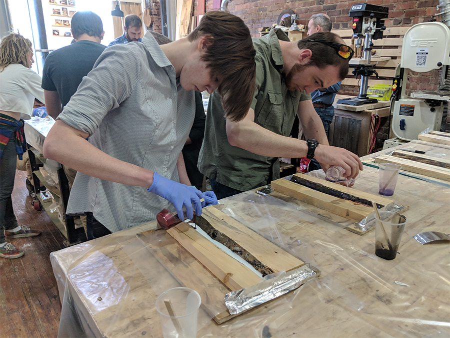 creating wood boards