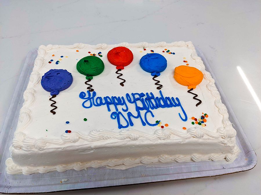 DMC's birthday cake