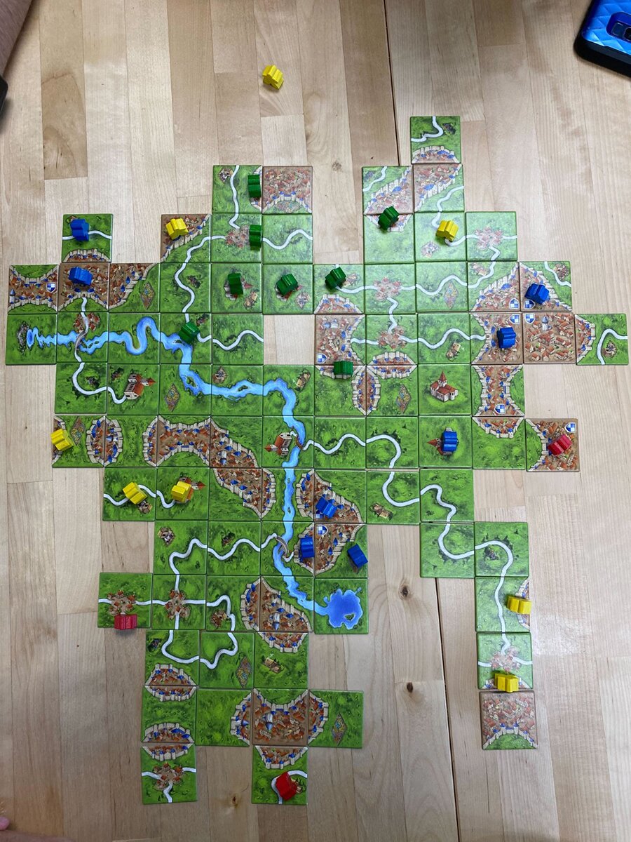 DMC Dallas plays Carcassonne