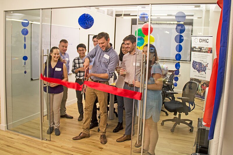 DMC's New York office celebrated it's grand opening