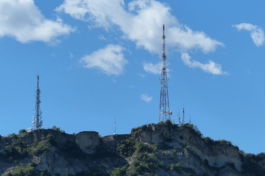 Two cell towers