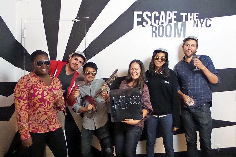 DMC New York employees participated in Escape the Room NYC