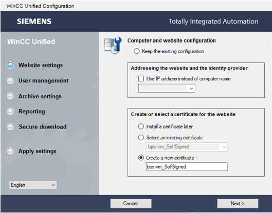 Siemens WinCC Unified 