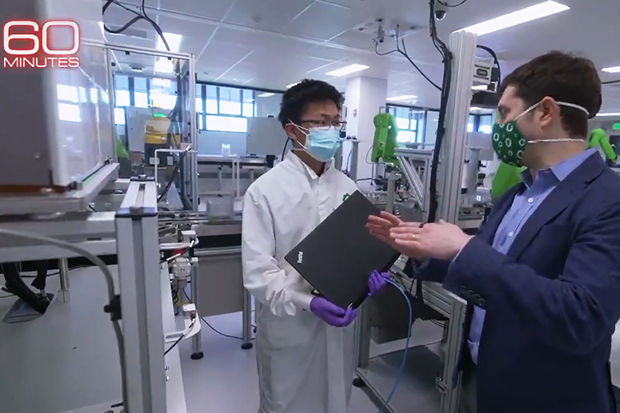 DMC and Gingko Bioworks on 60 Minutes