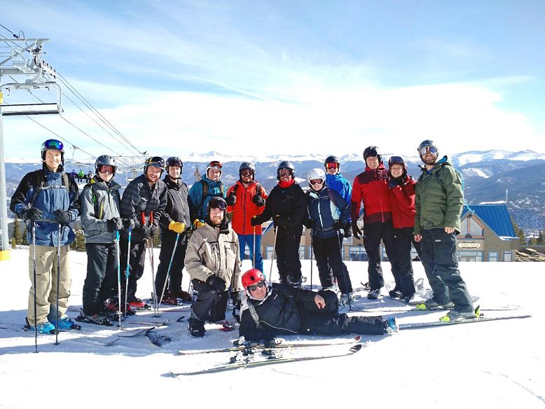 Group Photo on the mountain 
