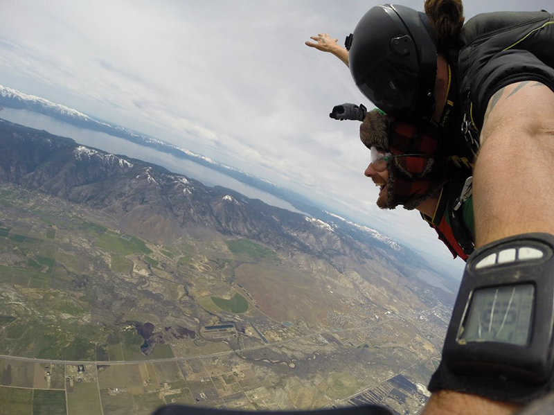 Skydiving in Reno