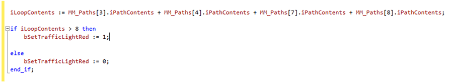 Structured text code.