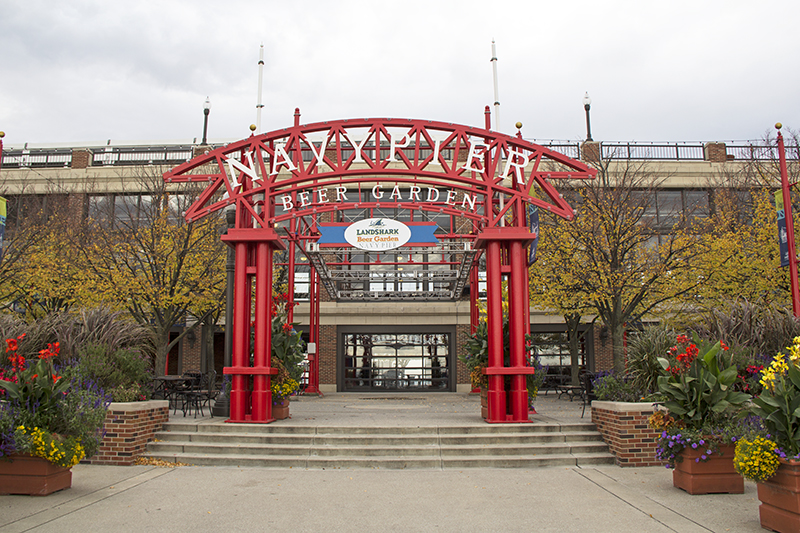The entrance to Navy Pier on NIDays Chicago 2015