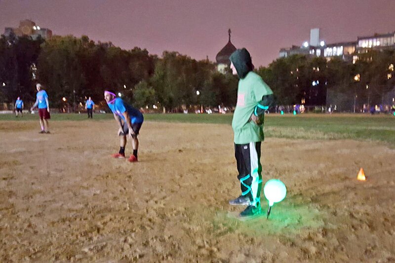 DMC New York played in a summer kickball league