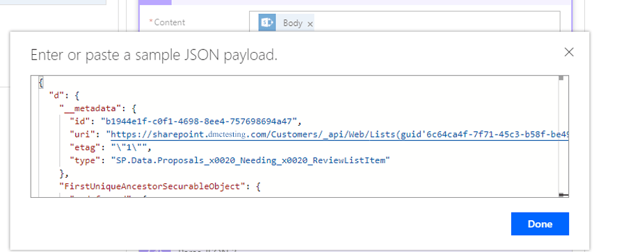 parsing json load