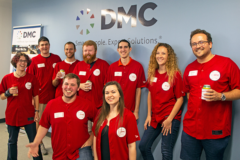DMC employees came from around the country to the St.Louis Grand Opening