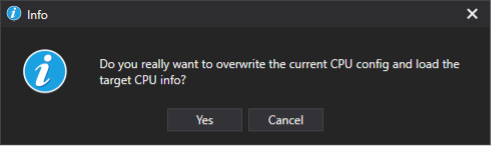 overwrite CPU config