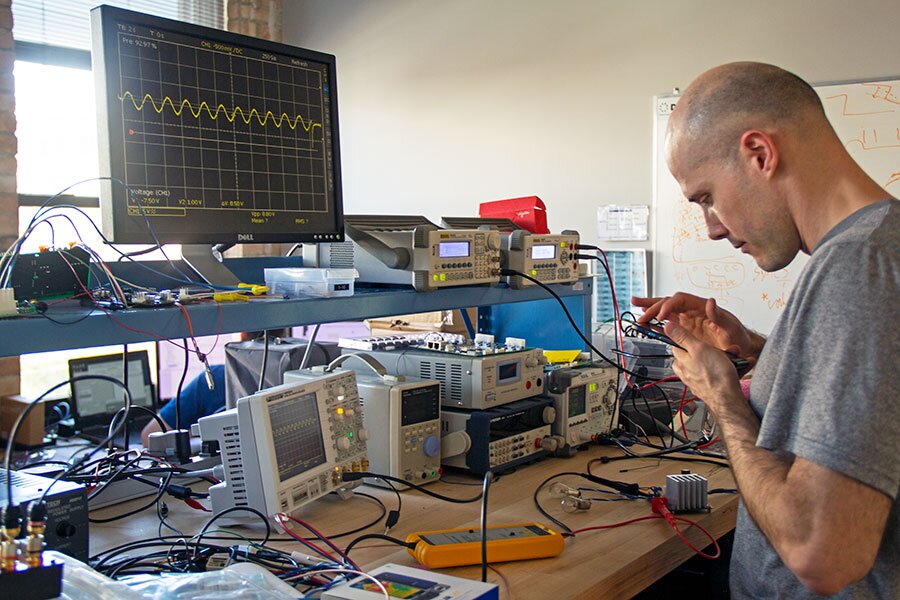 Tim in the embedded area at DMC