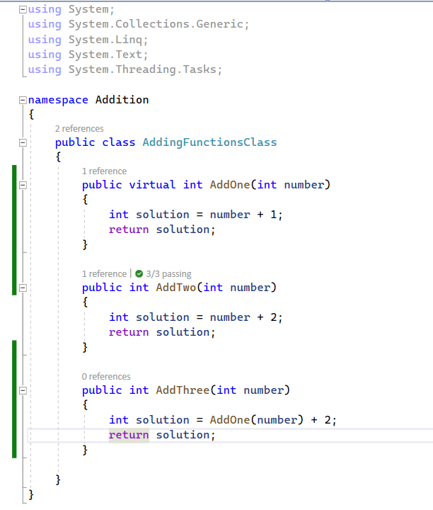 Writing tests using Moq