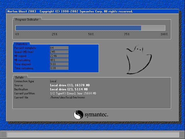 Symantec ghost bootable usb