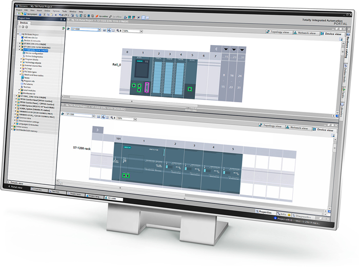 Siemens TIA Portal Software - S7-1200 and S7-1500 Configuration