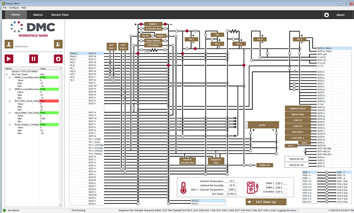 BMS Test System State Diagram