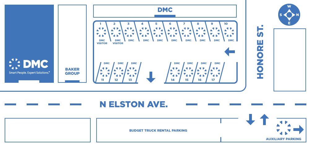 parking at DMC Chicago