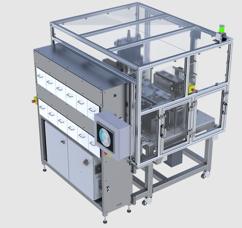 Custom Automation System for Manufacturing Production