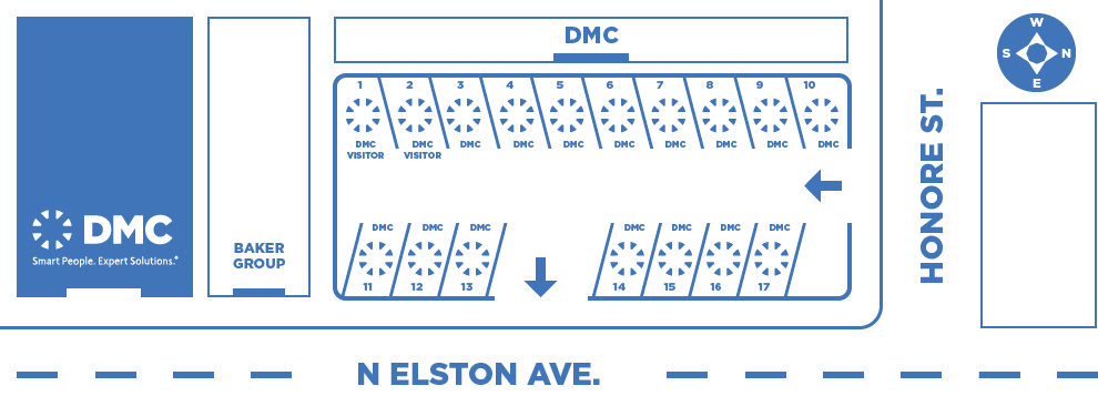 DMC Chicago Parking Lot
