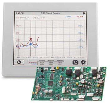 Dickson Touchscreen device and circuit board developed by DMC