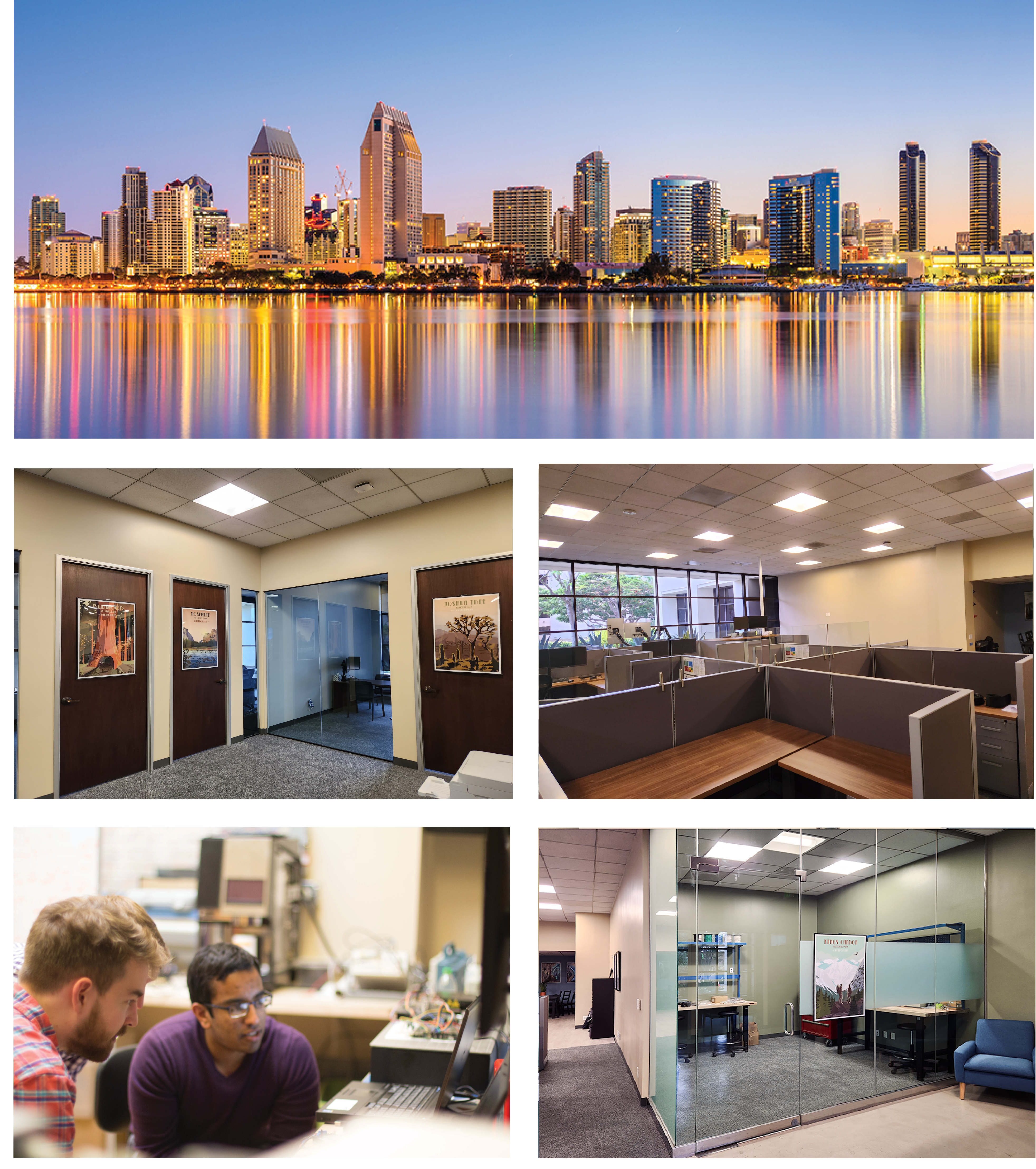 San Diego Contact Page Photo Collage