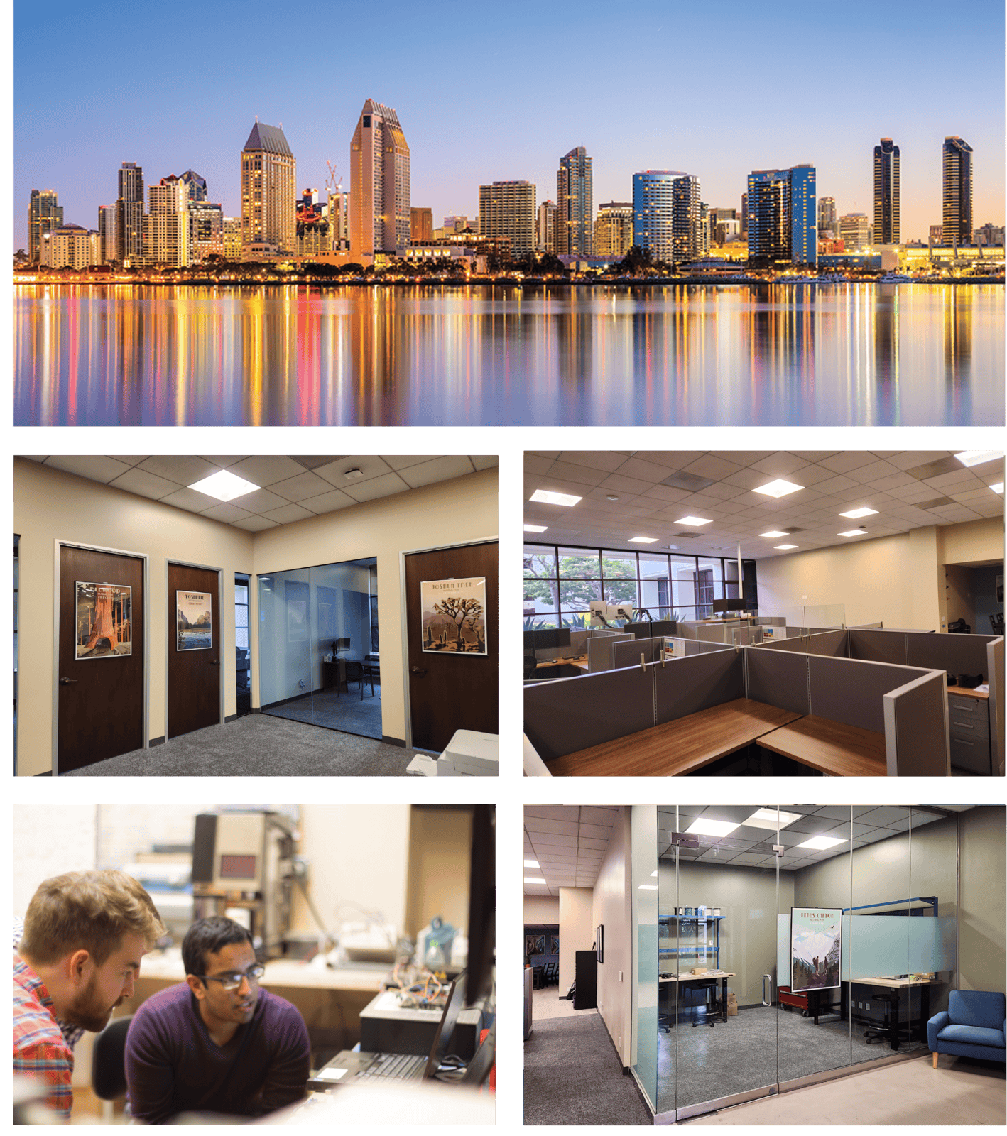 San Diego Contact Page Photo Collage